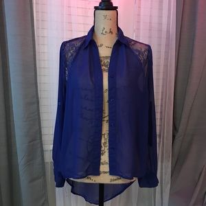 Long sleeve crop top